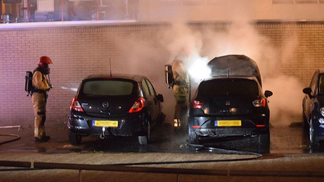 Hier gaat de politie uit van brandstichting