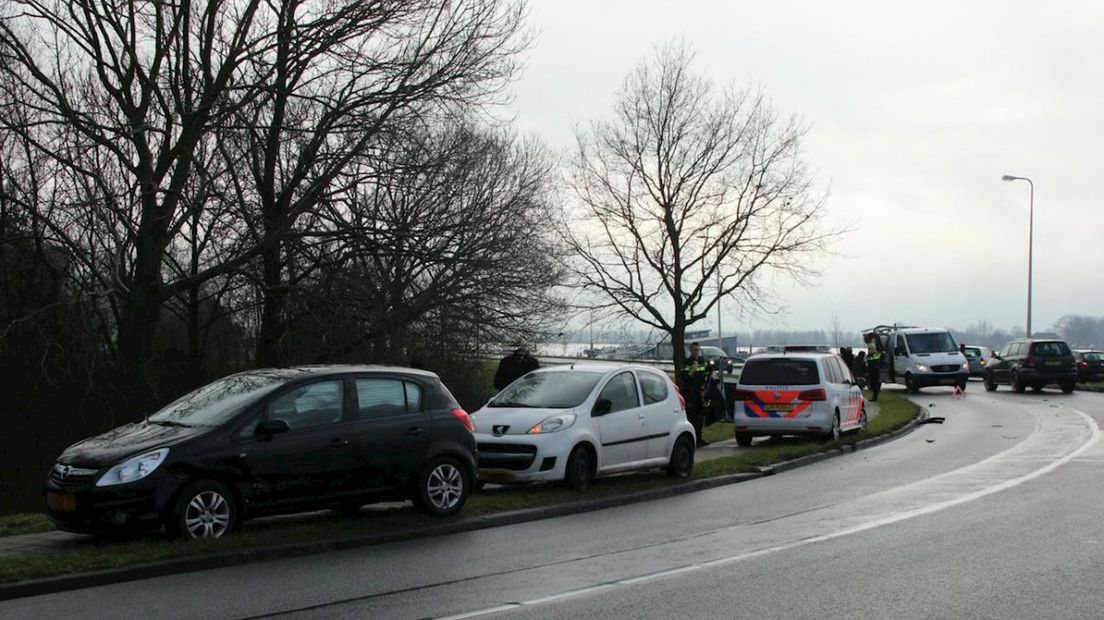 Ongeluk in Deventer met drie auto's