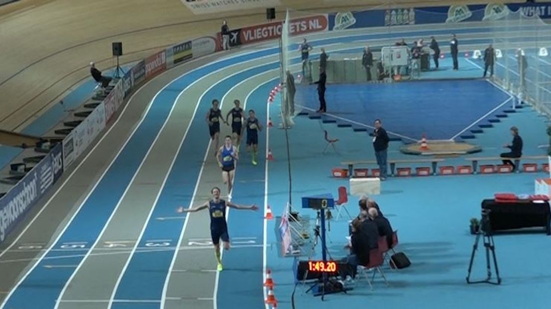 Thijmen Kupers is enorm trots op zijn tiende nationale titel op de 800 meter.