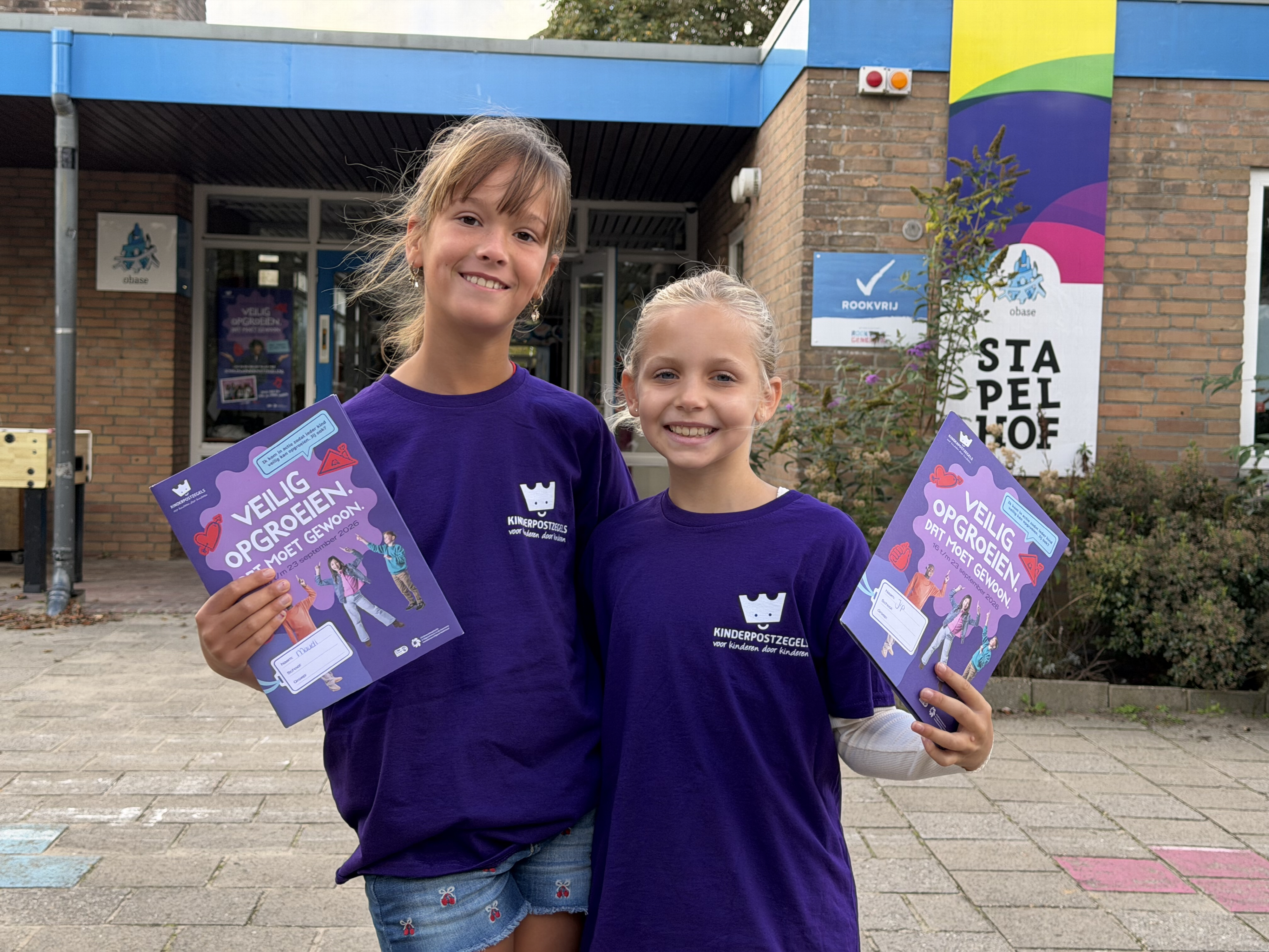 Kinderpostzegelactie weer van start: 'Ze zijn heel fanatiek hier'