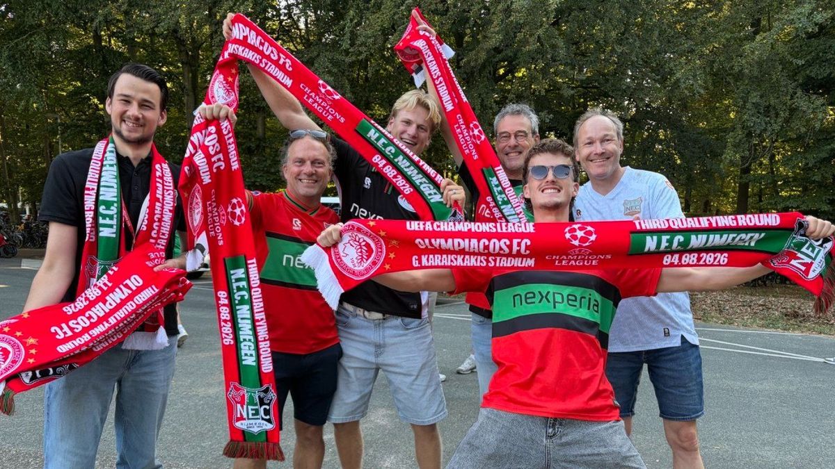 LIVE | Supporters druppelen de Goffert binnen • NEC selectie komt aan