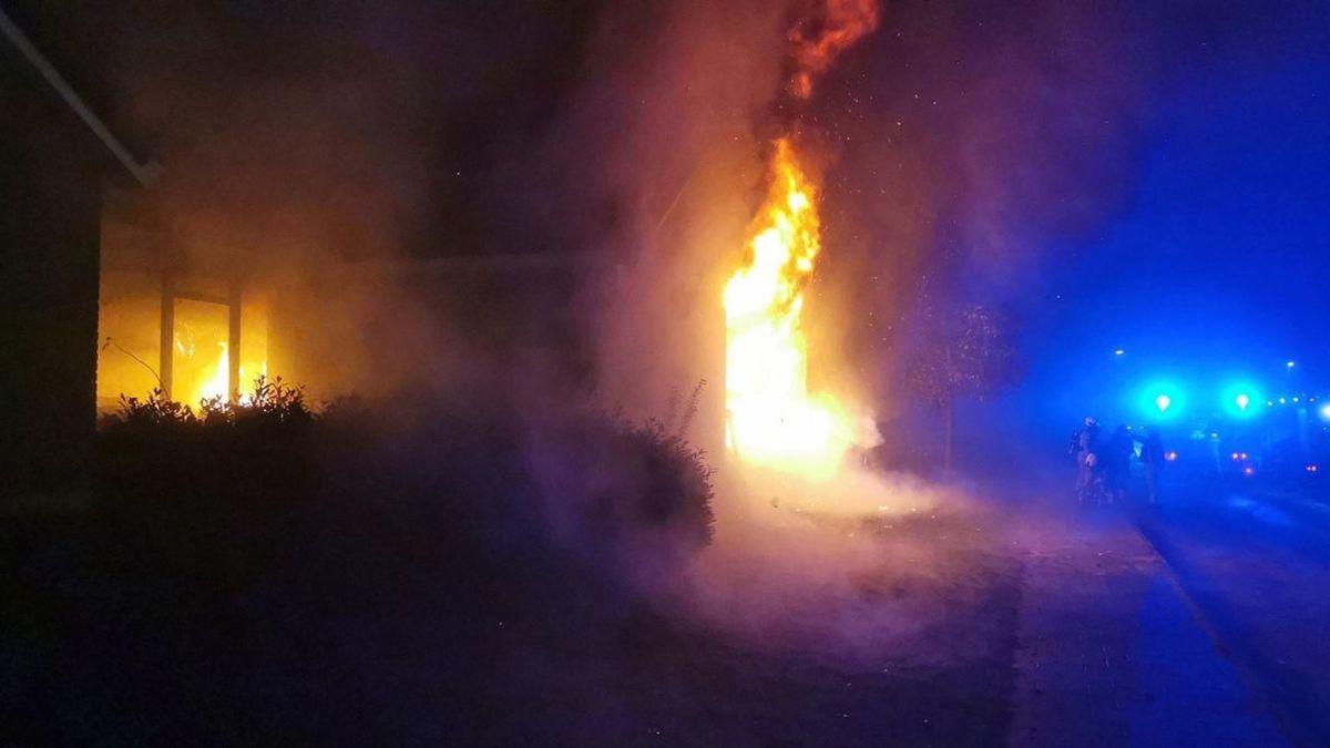 Brand in Juliana van Stolbergschool Hoogeveen