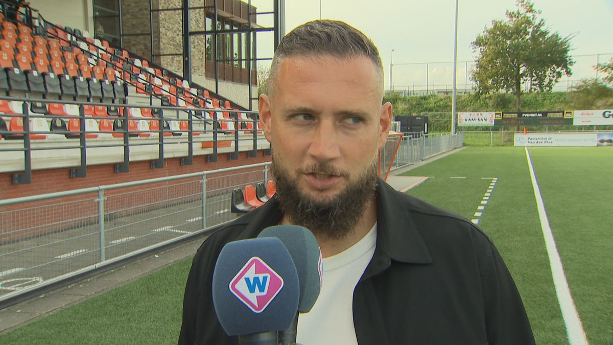 Katwijk-trainer Luigi Bruins: 'Focus op komende zaterdag'