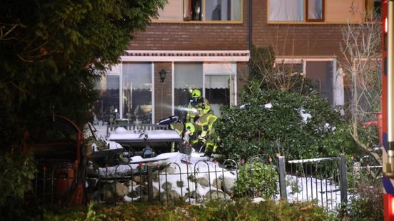 Woning voorlopig onbewoonbaar door brand