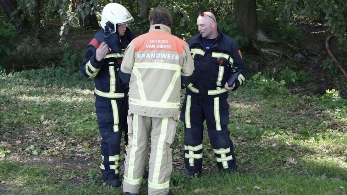 Natuurbrand in Bornerbroek