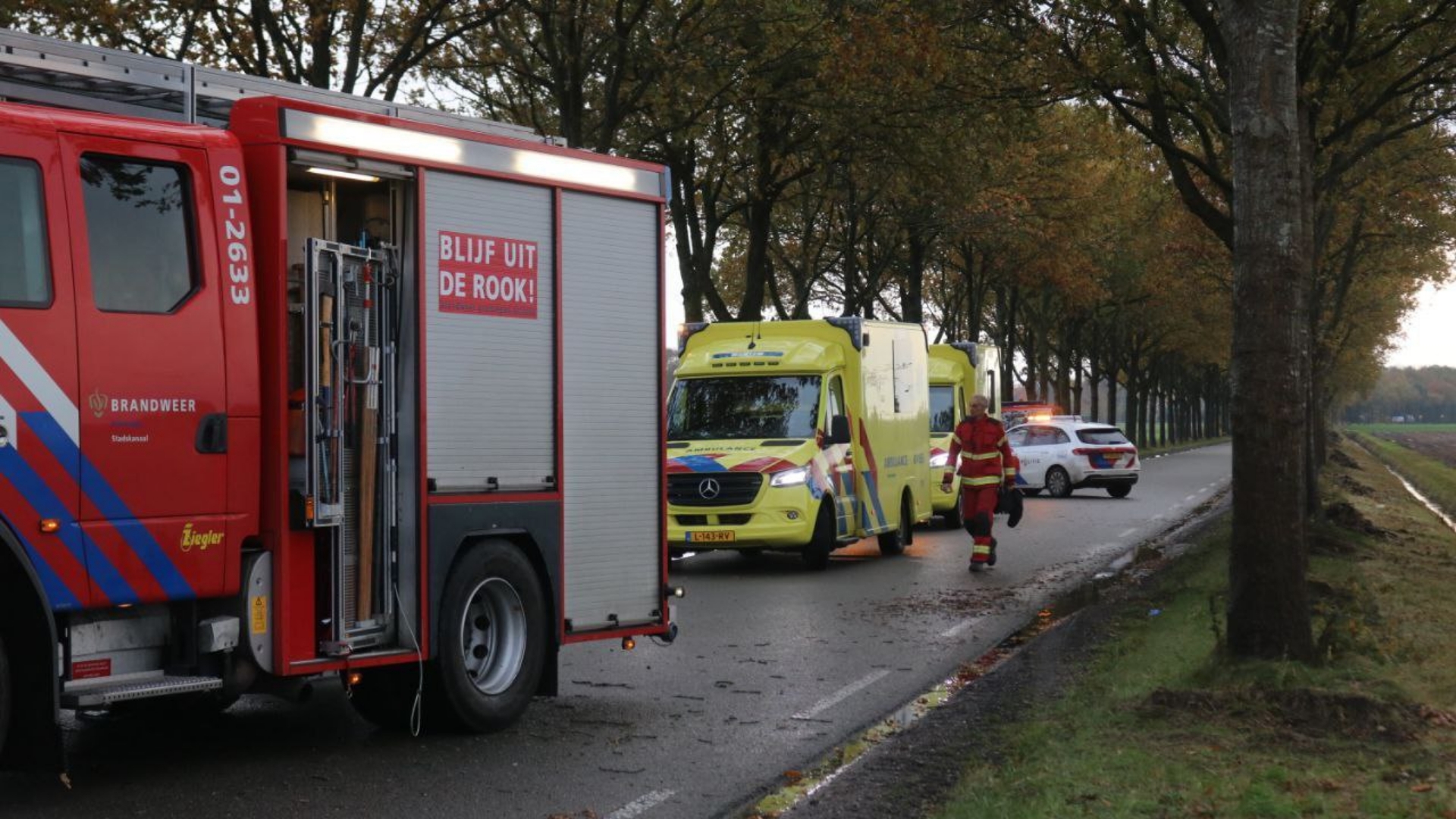 112-nieuws Maandag 13 November: Ongeluk Op N34 Bij Annen • Auto's ...