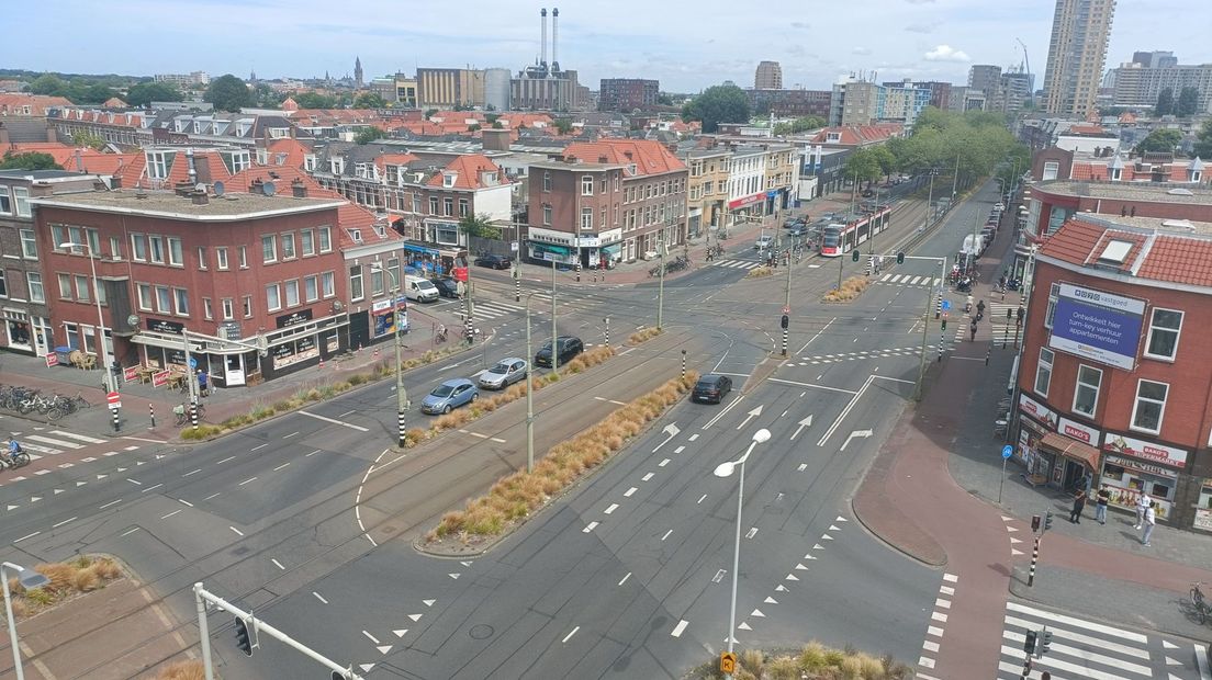 De Zevensprong van bovenaf gezien