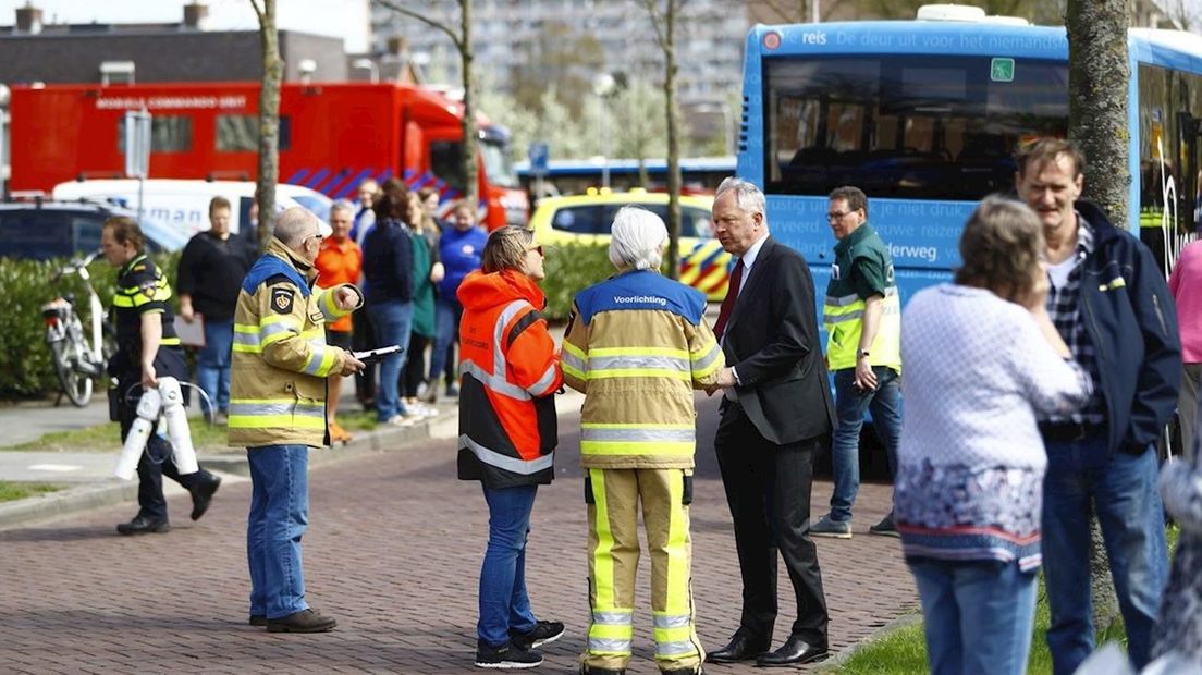 Evacuatie bij brand in zorgcentrum Fermate in Zwolle