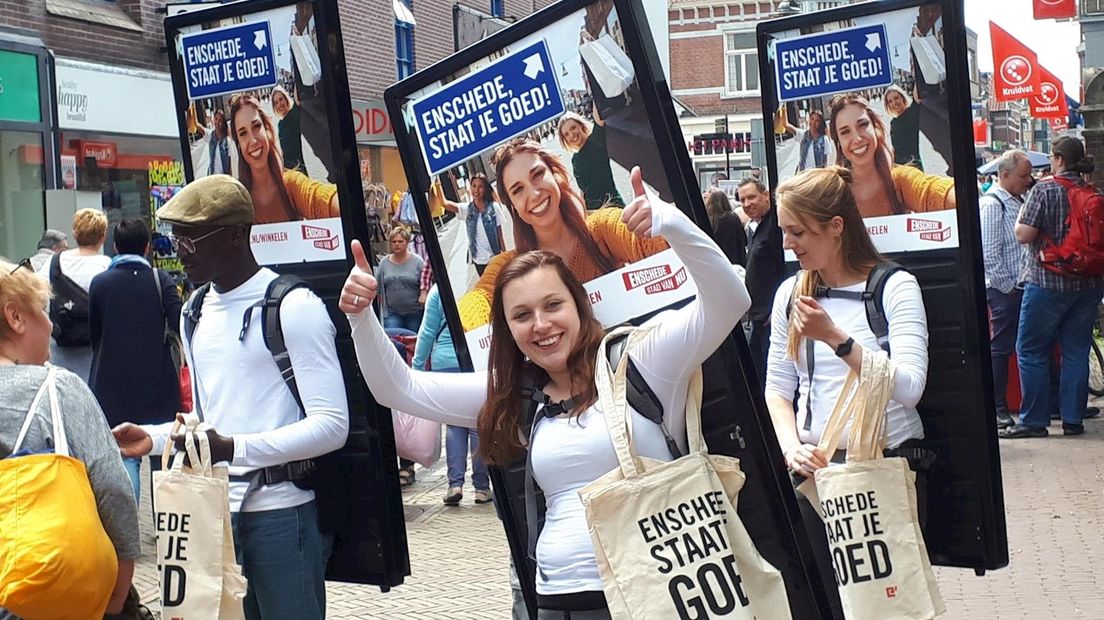 Promotieteam 'Enschede, staat je goed'