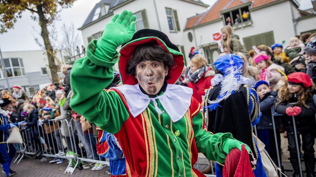 Roetveegpiet tijdens Gelderse intocht.