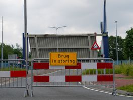 Storing aan brug in Assen toch niet verholpen, verkeer kan over Kloosterbrug