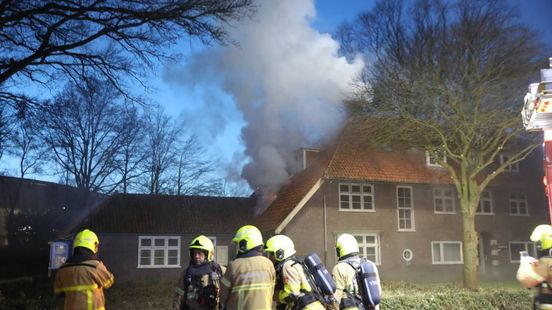 Grote brand in gebouw op woonzorgpark