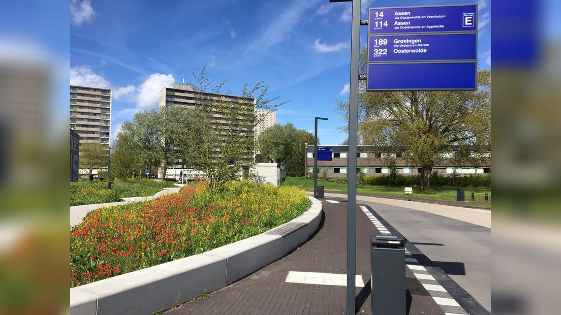 It tydlike busstasjon is krekt wat fierder rinnen