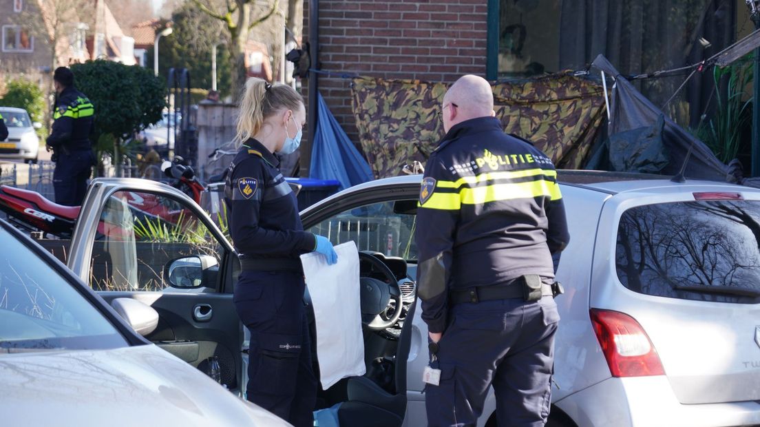 De politie doet onderzoek