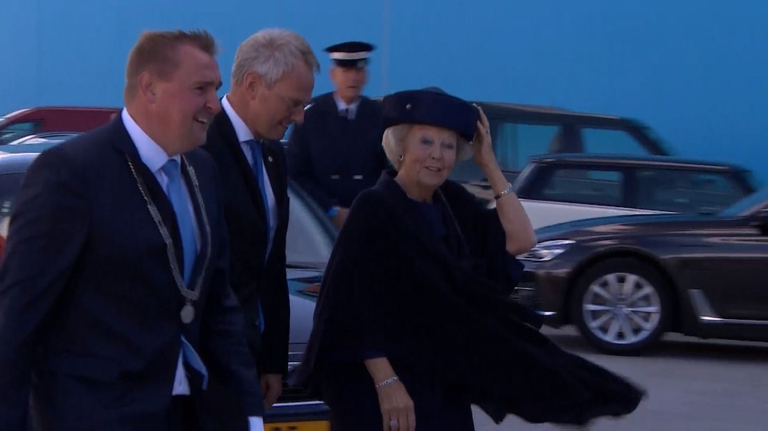 Prinses Beatrix opent nieuw gebouw COVRA