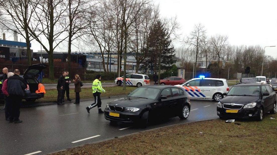 Ongeluk op Zutphenseweg in Deventer