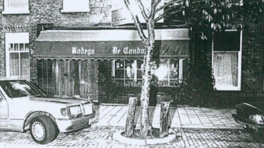 Het café in 1989