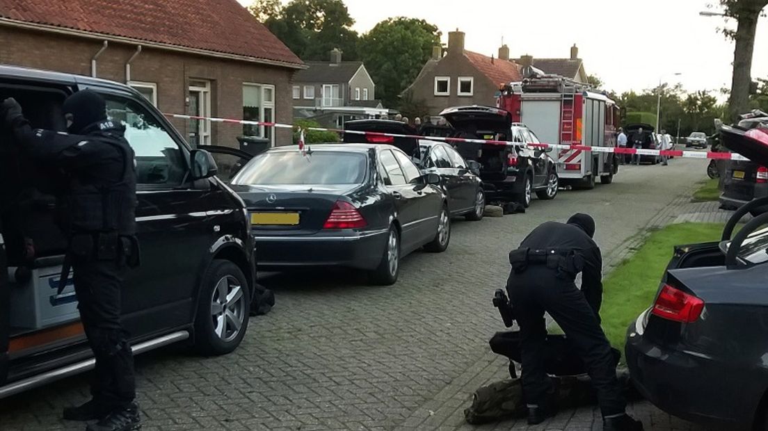 In 2015 was dit arrestatieteam betrokken bij een incident met een verwarde man in Ruinerwold (Rechten: Persbureau Meter)