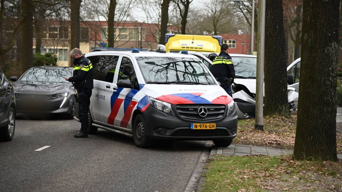 Hulpdiensten aan de Bovenburen in Winschoten