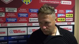 Menno van Dam (FC Emmen): 'Moeten zien hoe we tempo kunnen maken zonder slordig te zijn'