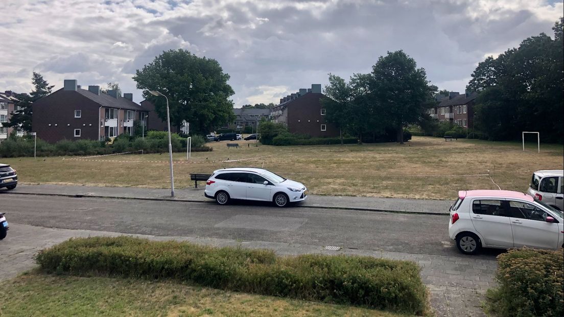 Huidig beeld met 'groene zichtlijnen' tot achteraan de Kelvinstraat.