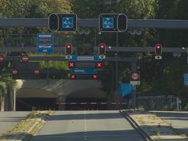 Politie: afsluiting Maastunnel was voor dronken chauffeur