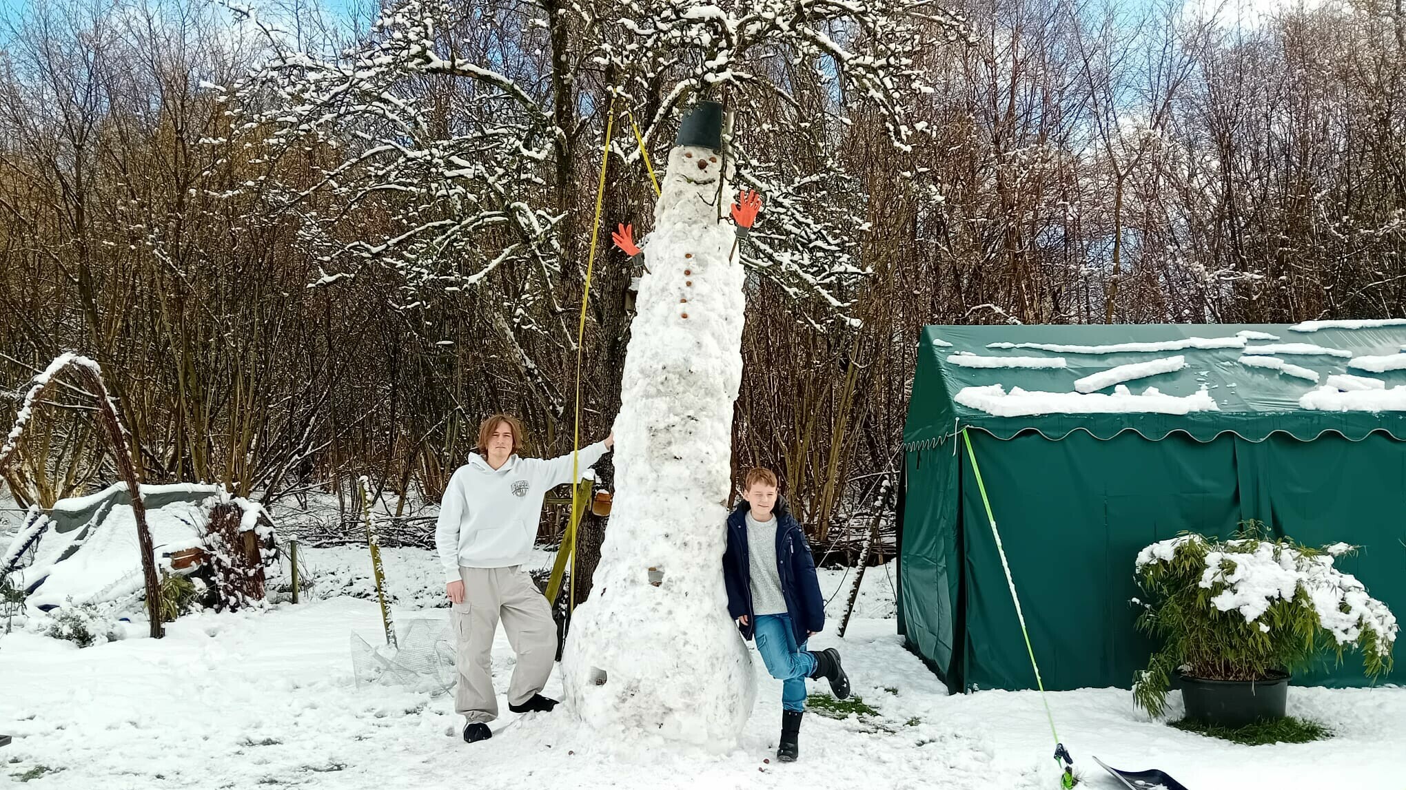 Witte wereld brengt beste in creatieve Drent naar boven