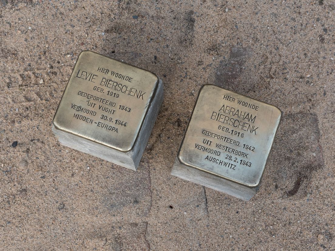 De overgebleven Stolpersteine