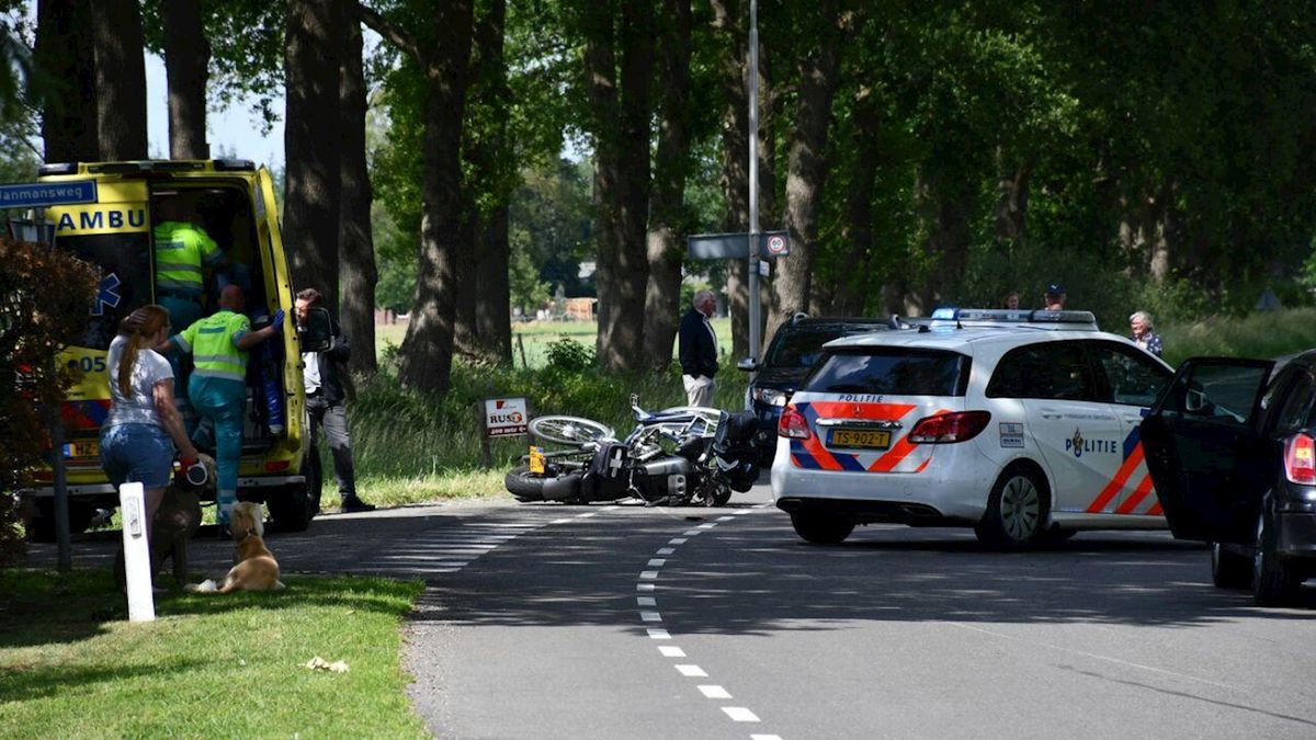 Fietser overleden na verkeersongeval in Den Ham