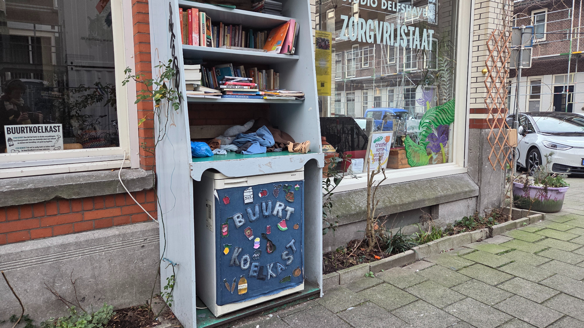 De buurtkoelkast bij Studio Delfshaven