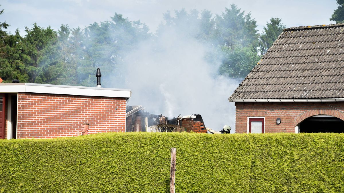 Schuurbrand in Nieuw-Weerdinge