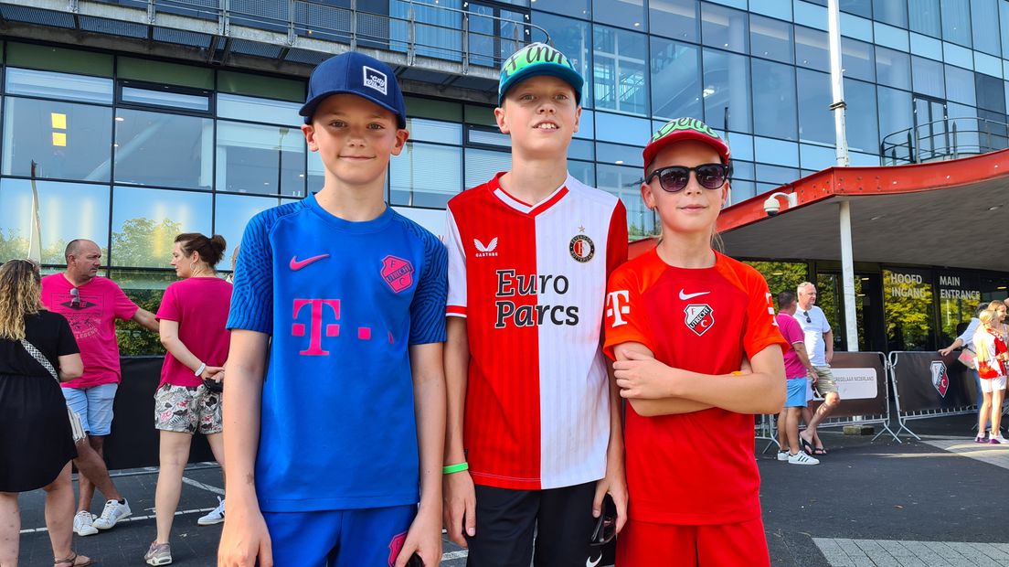 Finn, Ben en Quin verschillen nogal van mening over wie er moet winnen
