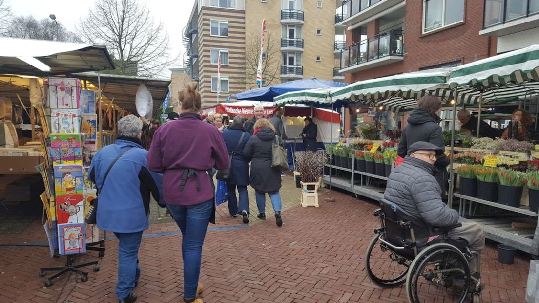 De markt in Nijverdal
