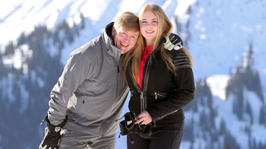 Fotosessie koninklijke familie in Lech