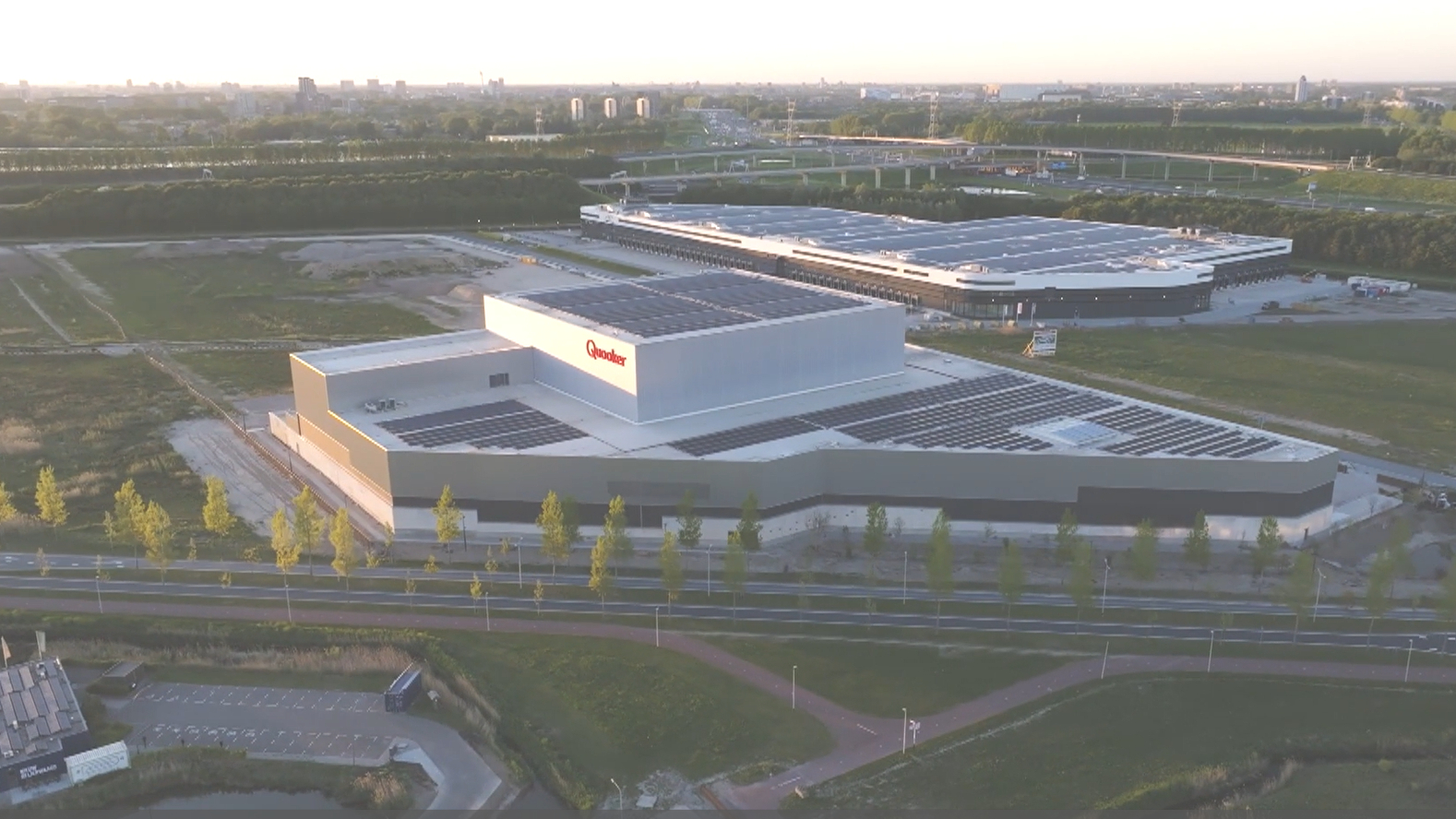 Het grote nieuwe pand van Quooker