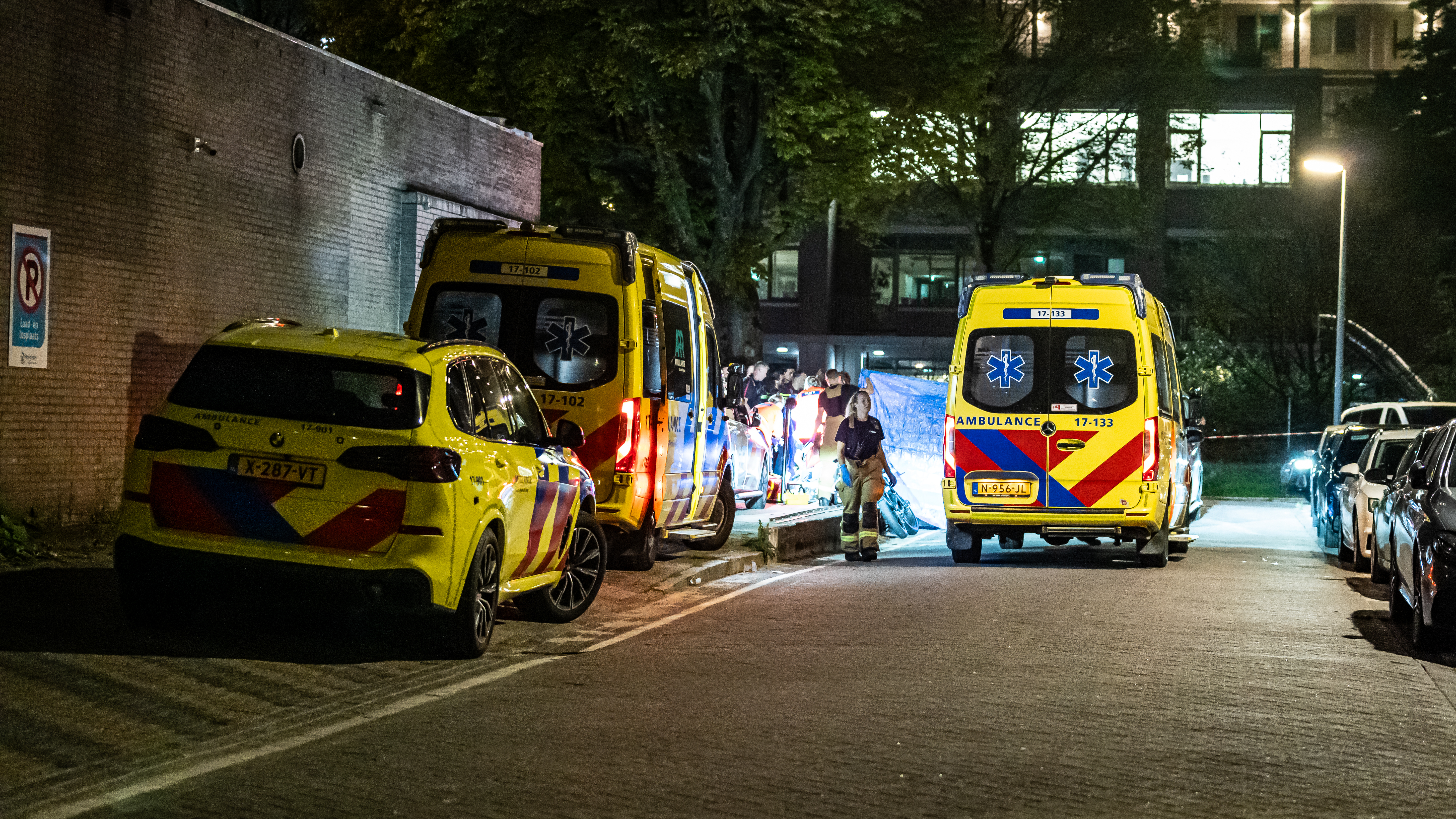De medische hulp voor de arrestant mocht niet baten