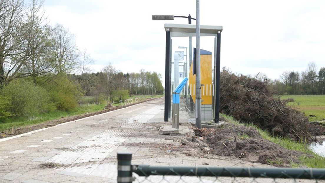 Sloop station Geerdijk begonnen