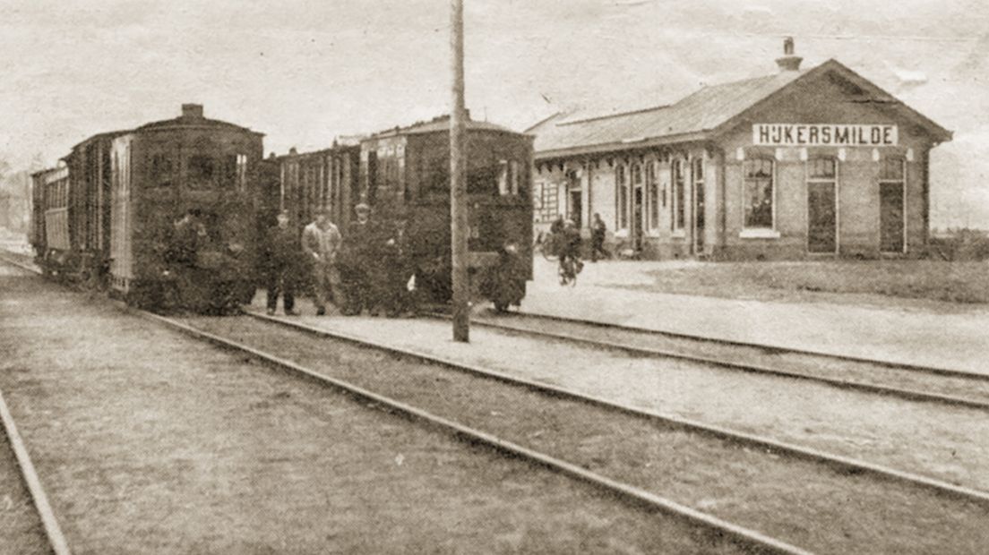 Tramstation Hijkersmilde 1915 (Rechten: Drenthe op de rails)