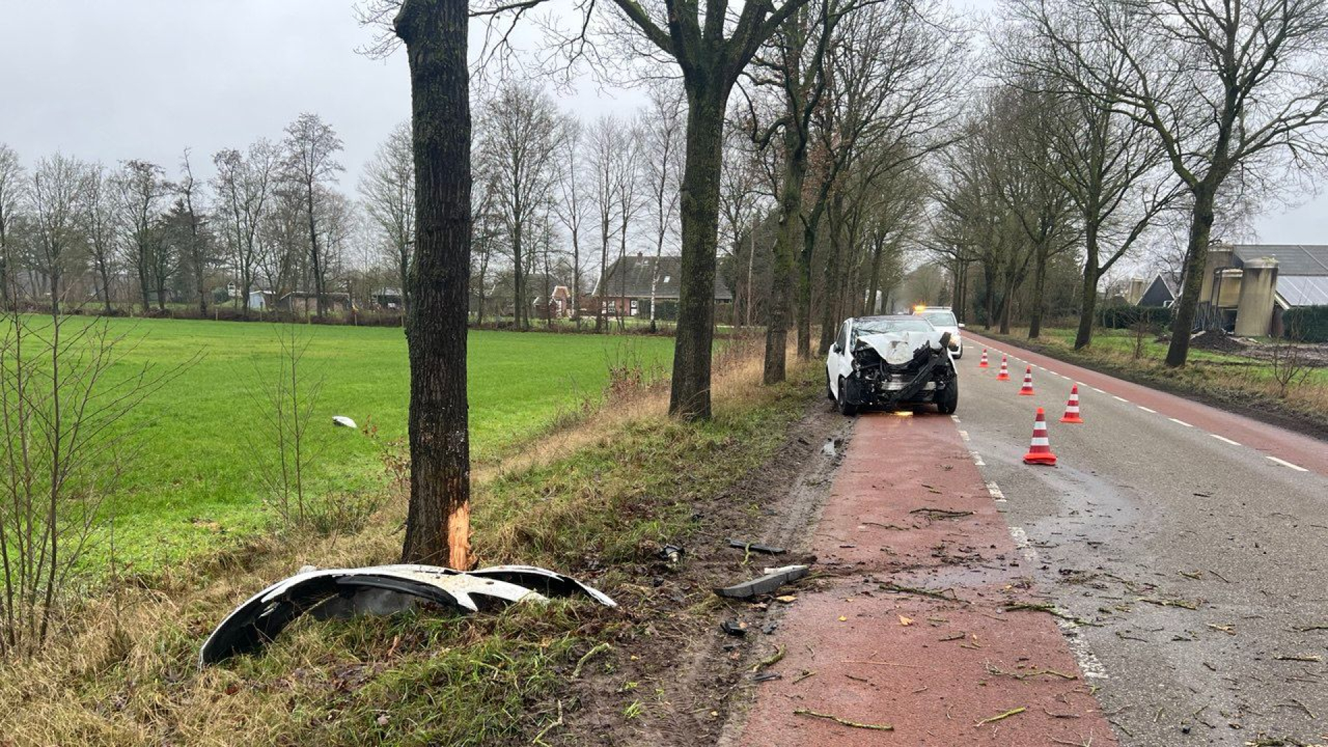 Gewonde bij ernstig auto-ongeluk