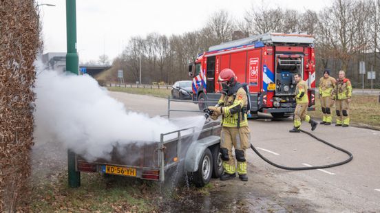 Ongeluk in Linschoten | Brandende accus in Baarn. Ongeluk in Linschoten | Brandende accus in Baarn.