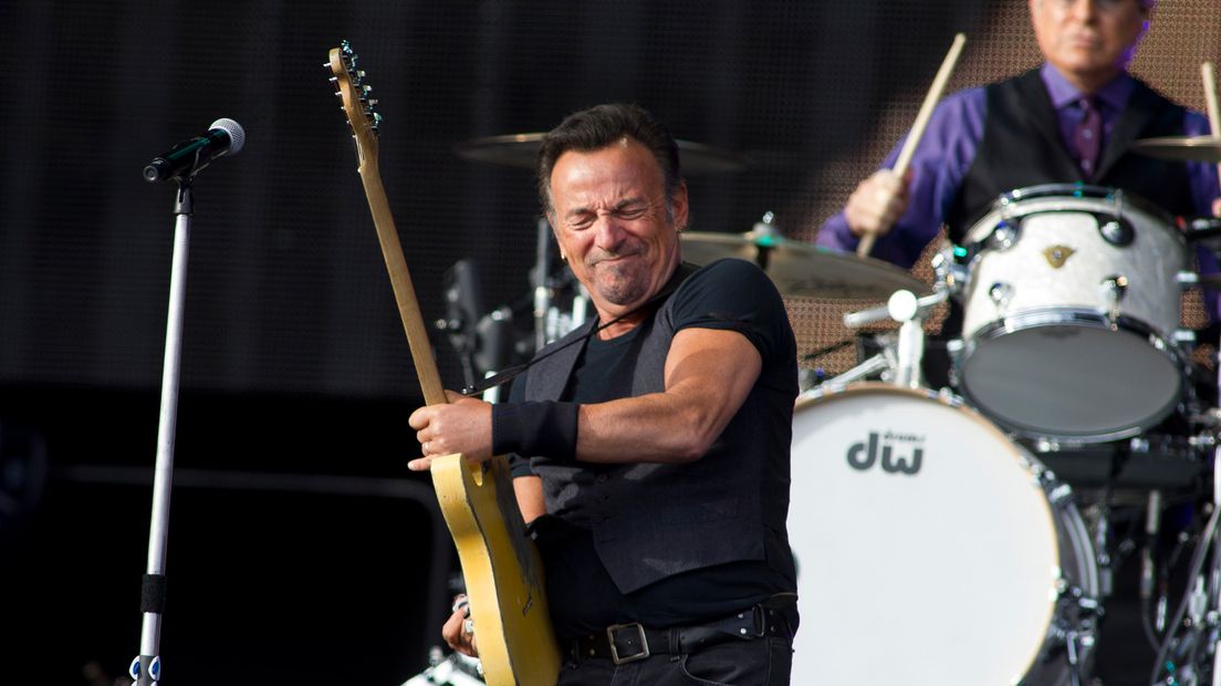 Bruce Springsteen op het Malieveld
