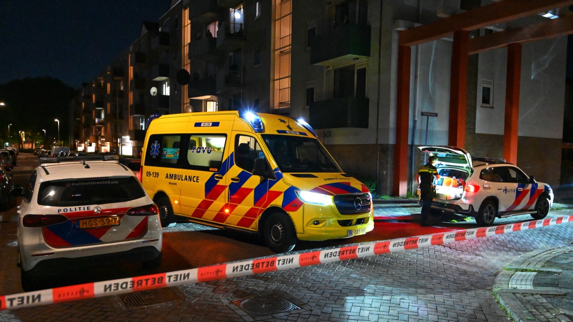 Gewonde bij steekincident Wickenburglaan Utrecht