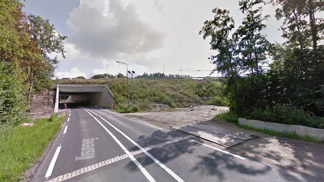 De N361 gaat onder de N370 door