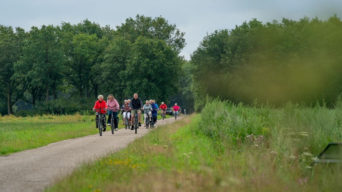 In Beeld Slotdag van de Drentse Fiets4Daagse RTV Drenthe