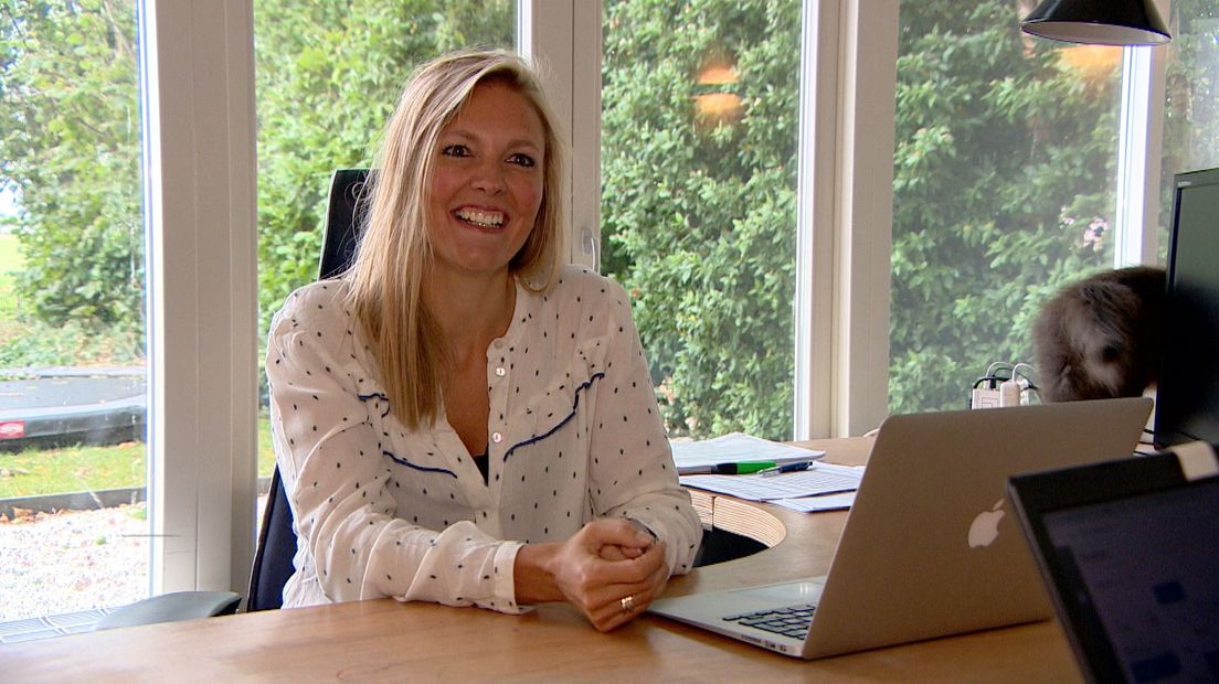 Kirsten Baane, ondernemer en vriendin Rein-Jan Elenbaas