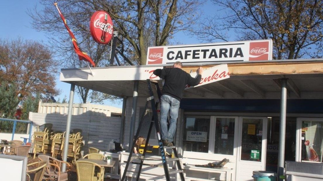 De ontmanteling is begonnen (Rechten: Egbert Prent)