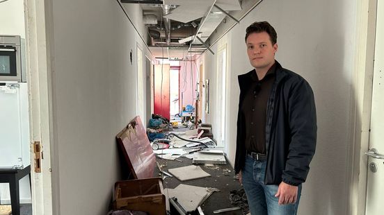 Zwols kantoorpand vernield na vertrek antikrakers: 'Het is een grote ravage' Home