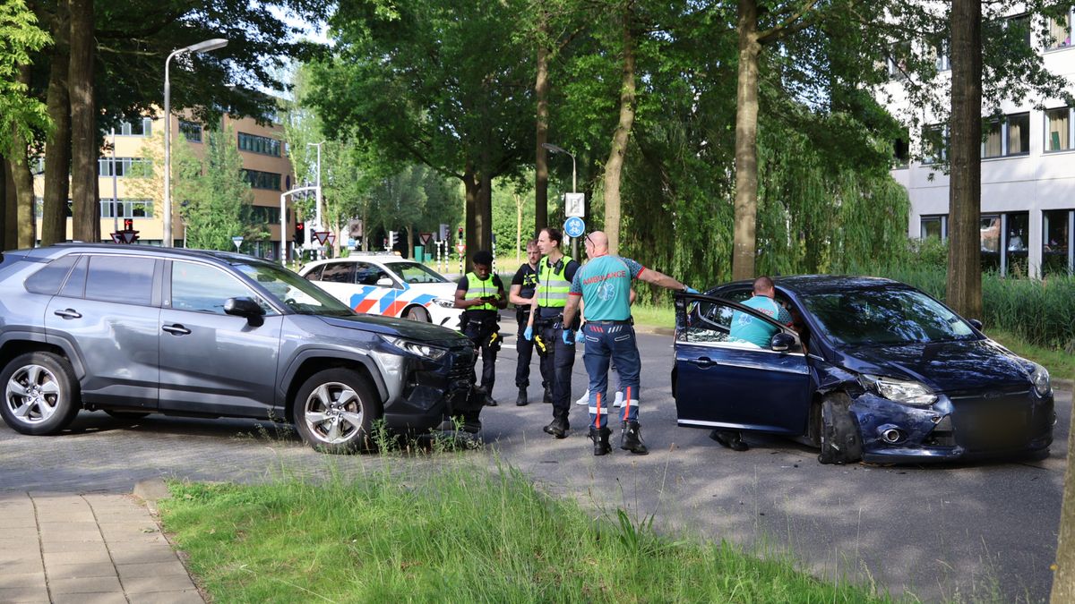 Botsing in Amersfoort