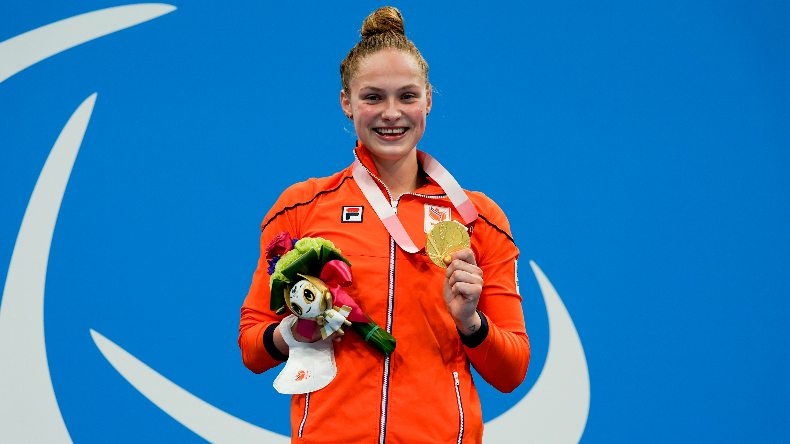 Chantalle Zijderveld veroverde drie keer goud op de Paralympische Spelen