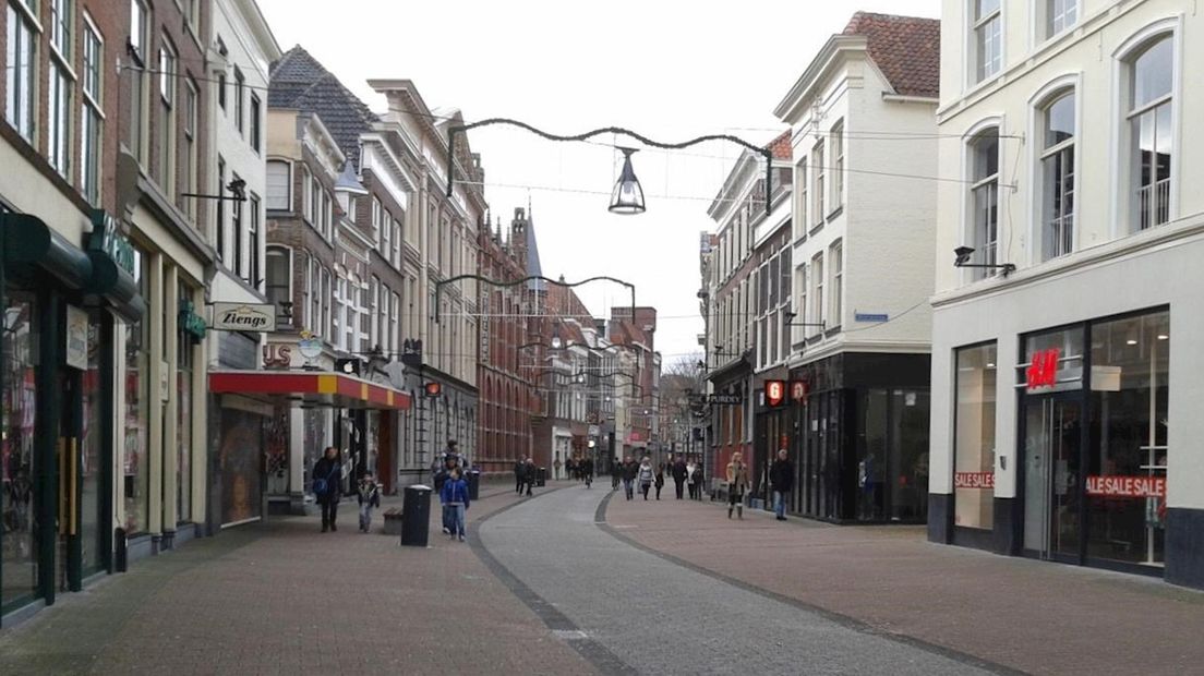 Eén op de tien winkels in Overijssel staat leeg